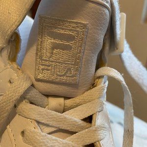 White High-Top FILA's